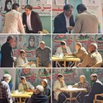 پاسخگویی مسئولین محترم  ادارات بیمه سلامت و جهاد کشاورزی شهرستان دماوند به سوالات نمازگزاران جمعه دماوند